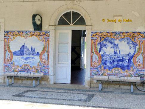 Azulejo estação de Mafra