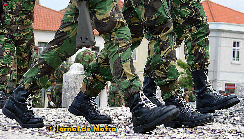 Militares tropa Academia Militar