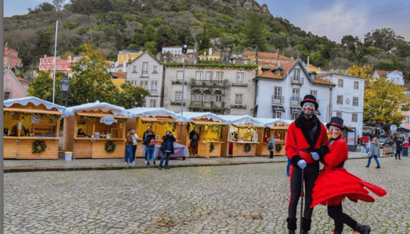 Mercado de Natal em Sintra