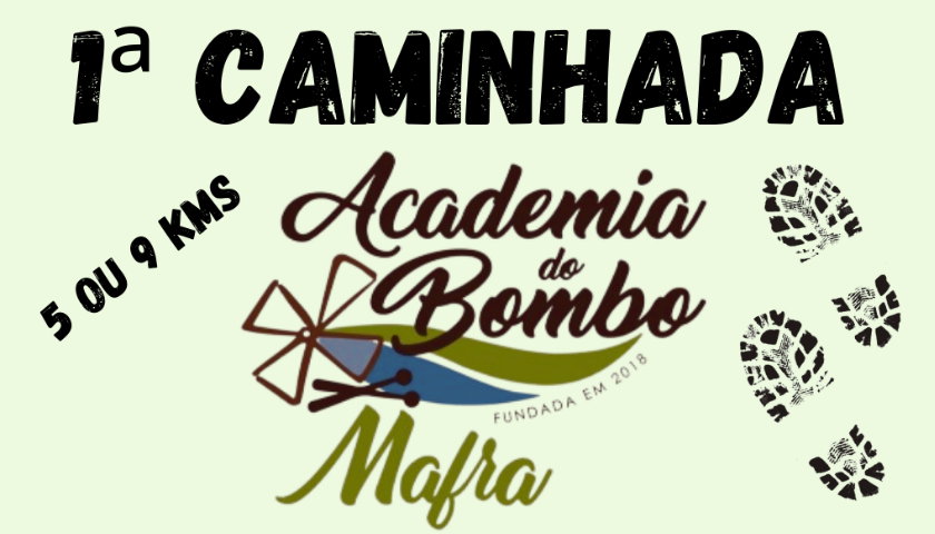 caminhada academia do Bombo de Mafra