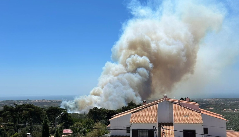 incêndio em Alcabideche